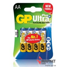 Батарейка 15AUP Ultra Plus alkaline C4 GP